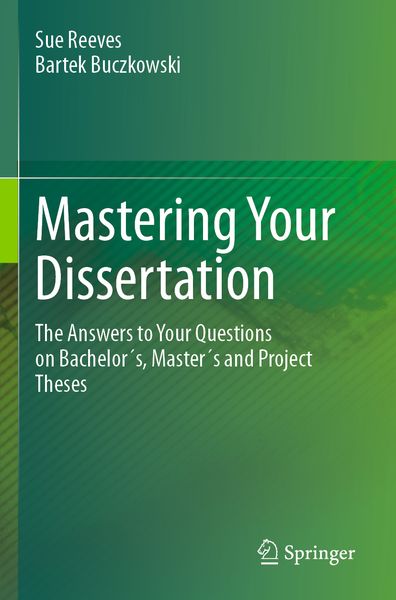 Produktbild: Mastering Your Dissertation