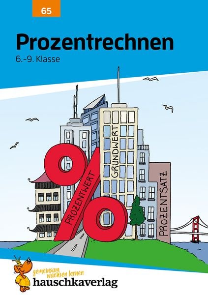 Prozentrechnen, Geheftet von Adolf Hauschka, Hauschka Verlag, 9783881000659