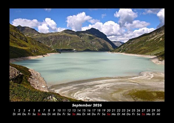Produktbild: Berge 2026 Fotokalender DIN A3