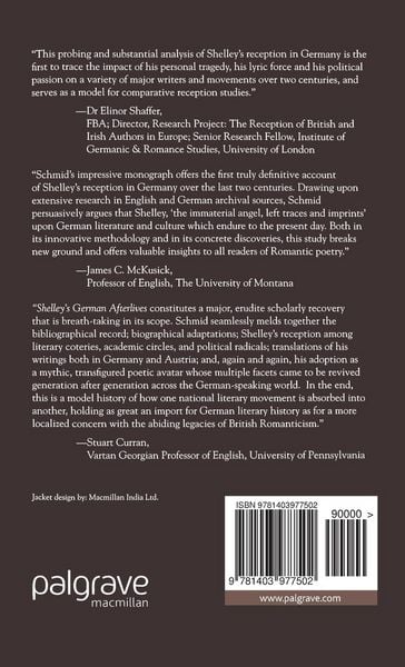 Produktbild: Shelley's German Afterlives