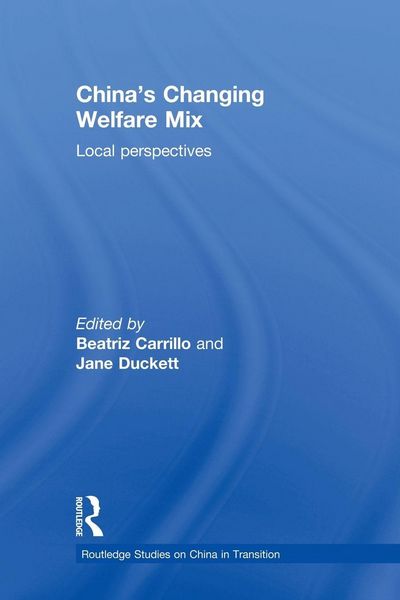 Produktbild: China's Changing Welfare Mix