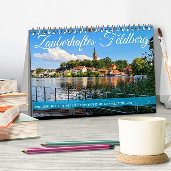 Produktbild: Zauberhaftes Feldberg (Tischkalender 2026 DIN A5 quer), CALVENDO Monatskalender