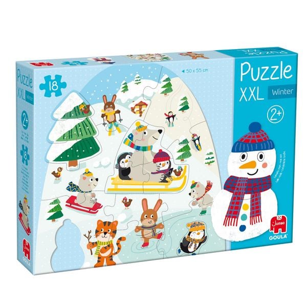 Produktbild: GOULA XXL Winter-Puzzle - 18 Teile