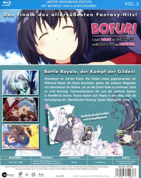Produktbild: Bofuri Vol.3 (Blu-ray Edition)