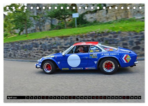 Produktbild: Renault Alpine A110 (Tischkalender 2025 DIN A5 quer), CALVENDO Monatskalender