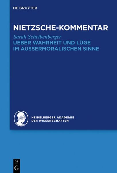 Produktbild: Kommentar zu Nietzsches "Ueber Wahrheit und L&uuml;ge im aussermoralischen Sinne"