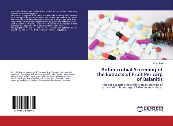 Produktbild: Antimicrobial Screening of the Extracts of Fruit Pericarp of Balanitis