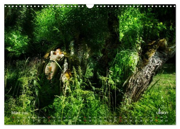 Produktbild: Lieblingsb&auml;ume - eins mit der Natur (Wandkalender 2026 DIN A3 quer), CALVENDO Monatskalender