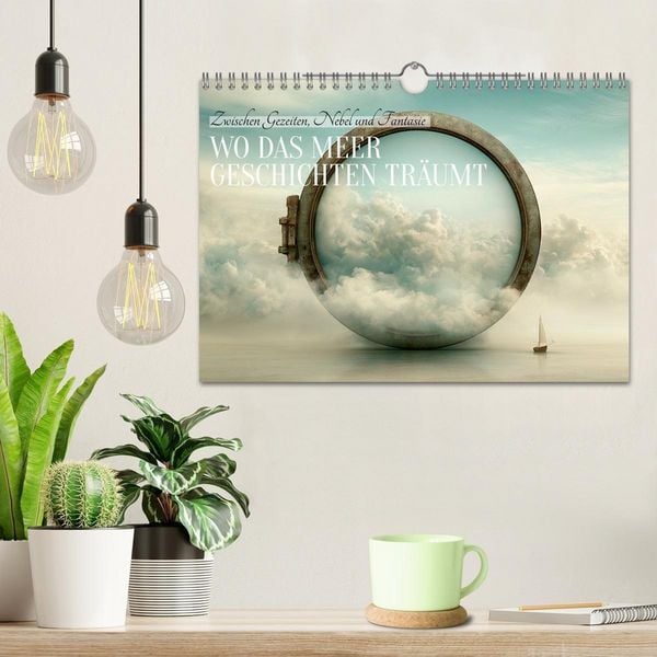 Produktbild: Wo das Meer Geschichten tr&auml;umt (Wandkalender 2027 DIN A4 quer), CALVENDO Monatskalender