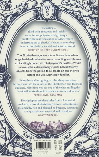 Produktbild: MacGregor, N: Shakespeare's Restless World