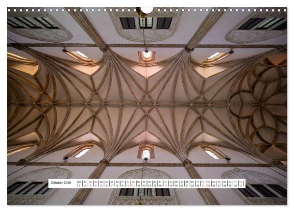 Produktbild: Gew&ouml;lbe des Glaubens &ndash; Kirchendecken Europas (Wandkalender 2026 DIN A3 quer), CALVENDO Monatskalender