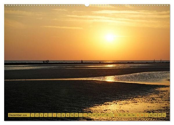 Produktbild: Norderney - von barfu&szlig; bis Lackschuh (hochwertiger Premium Wandkalender 2026 DIN A2 quer), Kunstdruck in Hochglanz