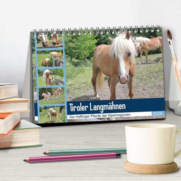 Produktbild: Tiroler Langm&auml;hnen (Tischkalender 2026 DIN A5 quer), CALVENDO Monatskalender