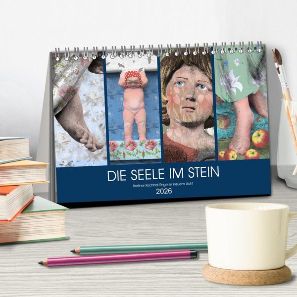 Produktbild: DIE SEELE IM STEIN (Tischkalender 2026 DIN A5 quer), CALVENDO Monatskalender