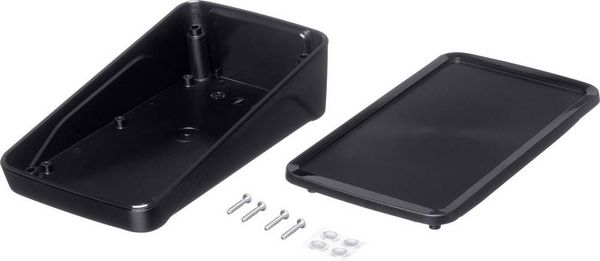 Produktbild: Bopla BOP 700 PH-9005 Pult-Geh&auml;use (L x B x H) 165 x 90 x 47.5mm ABS Schwarz (RAL 9005) 1St.