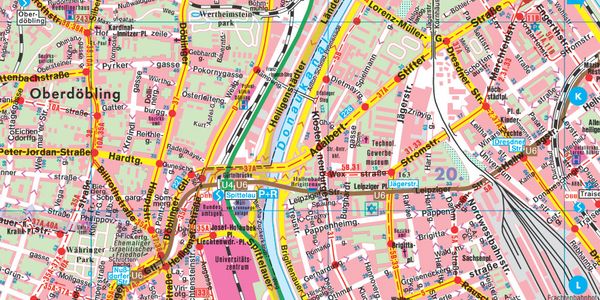 Produktbild: freytag & berndt Stadtatlas Wien Gro&szlig;raum Riesenatlas 1:15.000