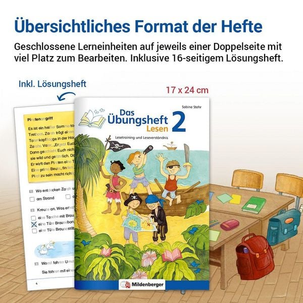 Produktbild: Das &Uuml;bungsheft Lesen 2