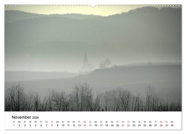 Produktbild: Impressionen vom Kaiserstuhl (Wandkalender 2026 DIN A2 quer), CALVENDO Monatskalender