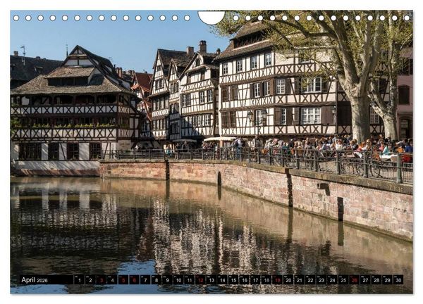 Produktbild: Frankreich - Strasbourg (Wandkalender 2026 DIN A4 quer), CALVENDO Monatskalender