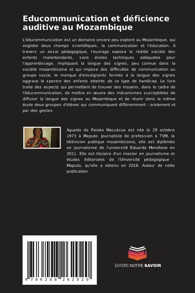 Produktbild: Educommunication et d&eacute;ficience auditive au Mozambique