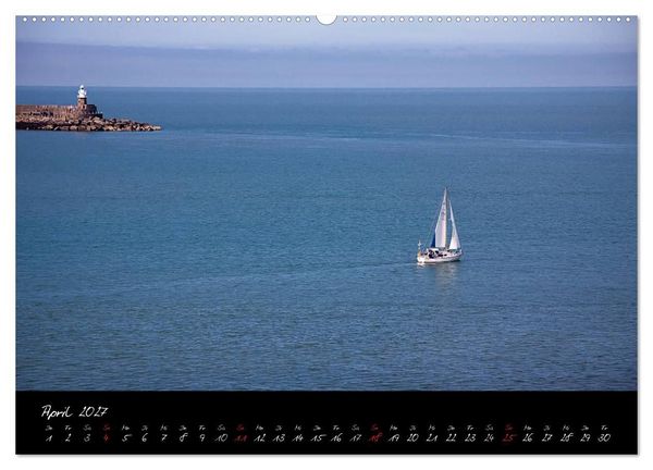 Produktbild: Wales - Pembrokeshire Coast Path (hochwertiger Premium Wandkalender 2027 DIN A2 quer), Kunstdruck in Hochglanz