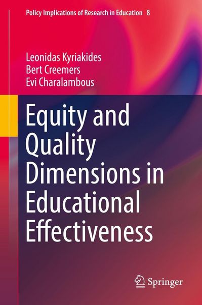 Produktbild: Equity and Quality Dimensions in Educational Effectiveness