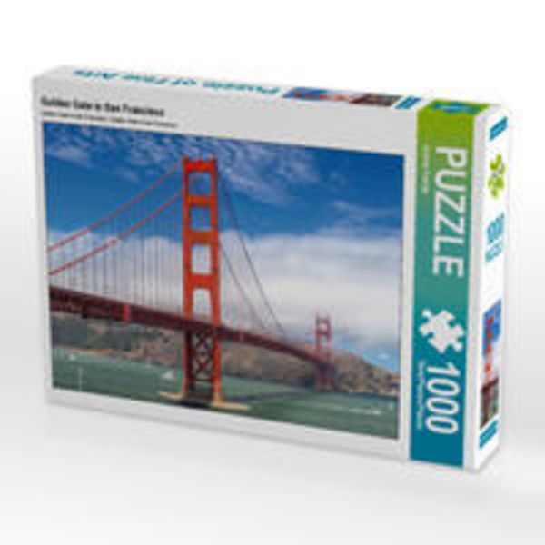 CALVENDO Puzzle Golden Gate in San Francisco | 1000 Teile Lege-Größe 64 × 48 cm Foto-Puzzle für glückliche Stunden