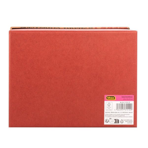 Produktbild: Idena Geschenkbox Frohe Weihnachten / Happy New Year 20x15x9cm