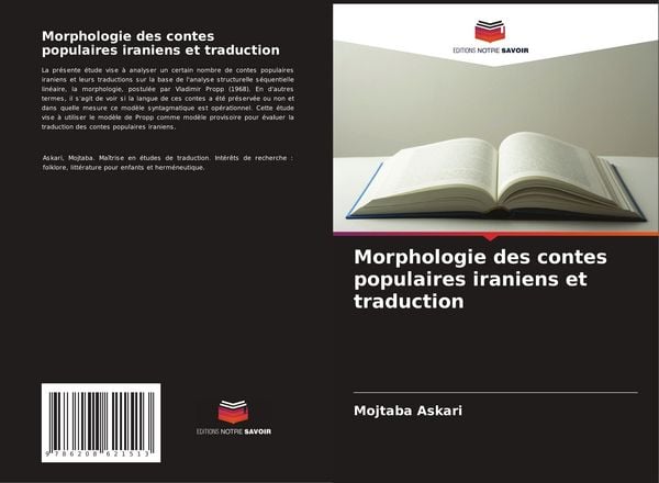 Produktbild: Morphologie des contes populaires iraniens et traduction