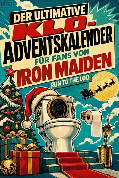 Produktbild: Der ultimative Klo-Adventskalender f&uuml;r Fans von Iron Maiden
