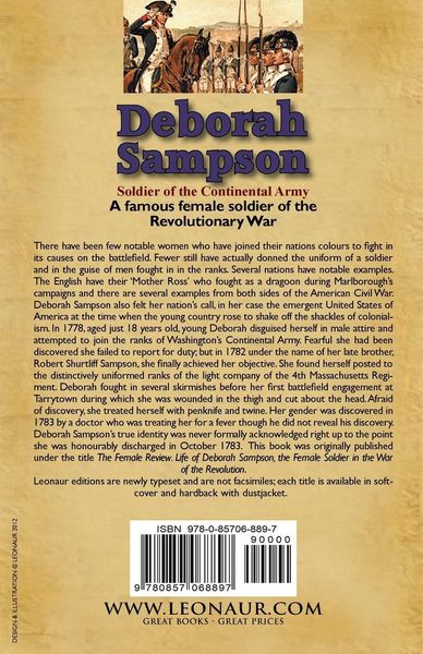 Produktbild: Deborah Sampson, Soldier of the Continental Army