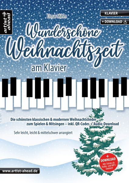 Produktbild: Wundersch&ouml;ne Weihnachtszeit am Klavier