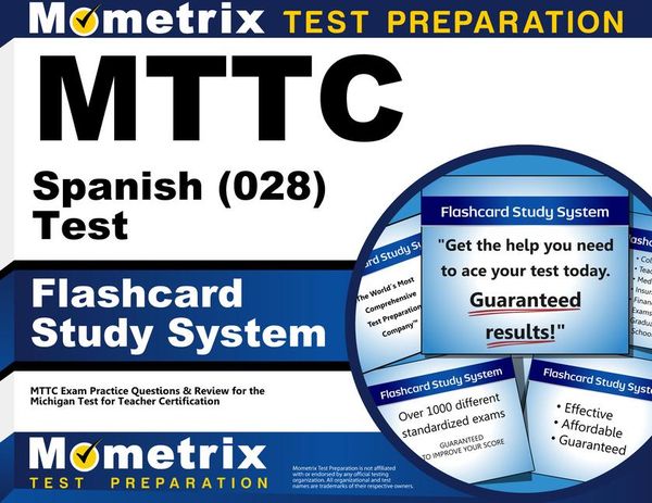 Produktbild: Mttc Spanish (028) Test Flashcard Study System
