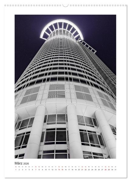 Produktbild: Spektakul&auml;re Architektur in Frankfurt a.M. (hochwertiger Premium Wandkalender 2026 DIN A2 hoch), Kunstdruck in Hochglanz