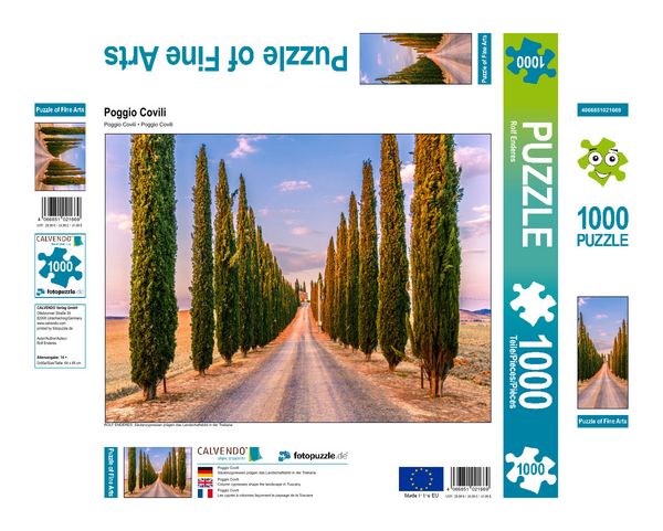 Produktbild: CALVENDO Puzzle Poggio Covili | 1000 Teile Lege-Gr&ouml;&szlig;e 64x48cm Foto-Puzzle f&uuml;r gl&uuml;ckliche Stunden