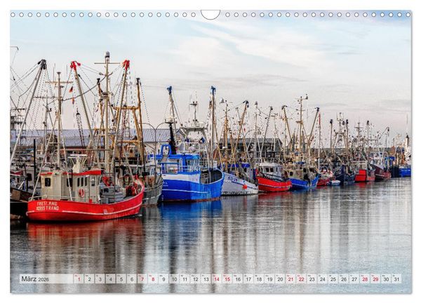 Produktbild: Seebad B&uuml;sum (Wandkalender 2026 DIN A3 quer), CALVENDO Monatskalender