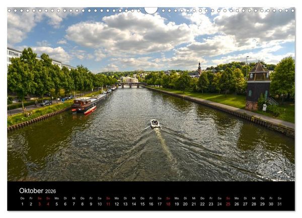 Produktbild: Saarbr&uuml;cken (Wandkalender 2026 DIN A3 quer), CALVENDO Monatskalender