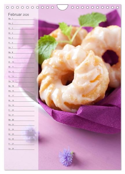Produktbild: Geb&auml;ck und Kuchen K&uuml;chenplaner (Wandkalender 2026 DIN A4 hoch), CALVENDO Monatskalender