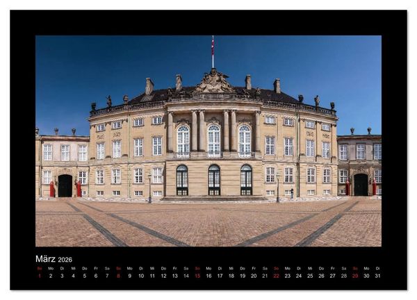 Produktbild: Kopenhagen (Wandkalender 2026 DIN A3 quer), CALVENDO Monatskalender