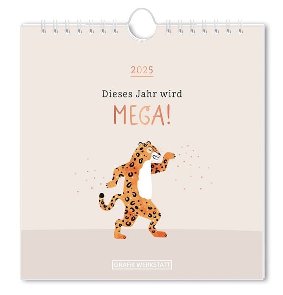 Postkartenkalender 2025 Dieses Jahr wird mega!