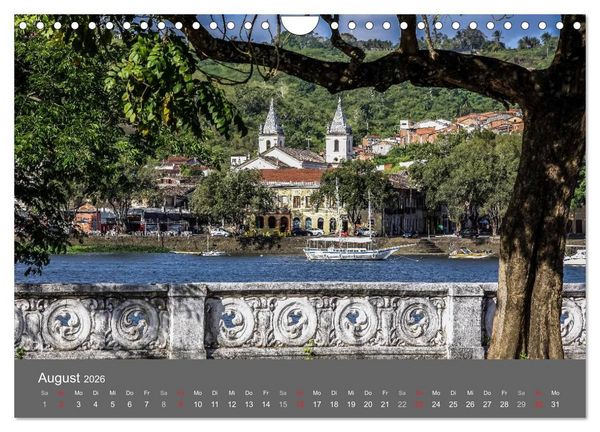 Produktbild: Brasilien 2026 abseits von Rio (Wandkalender 2026 DIN A4 quer), CALVENDO Monatskalender