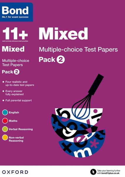 Produktbild: Bond 11+: Mixed: Multiple-choice Test Papers (for GL Assessment & other 11 plus exams)