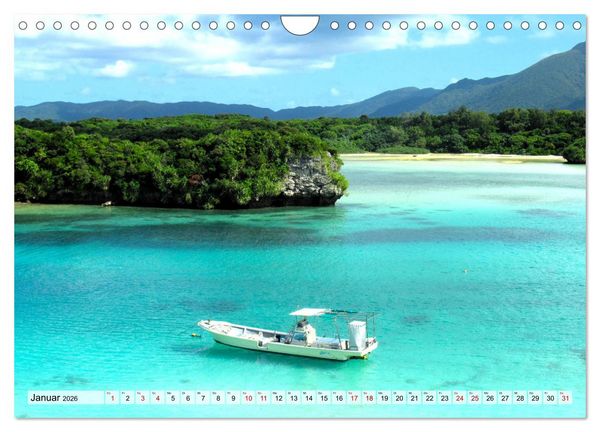 Produktbild: Ishigaki & Miyako - Subtropisches Inselparadies im S&uuml;den Japans (Wandkalender 2026 DIN A4 quer), CALVENDO Monatskalender