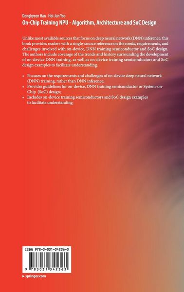 Produktbild: On-Chip Training NPU - Algorithm, Architecture and SoC Design
