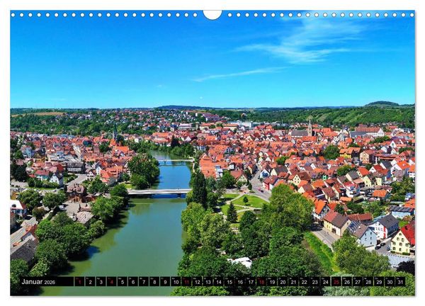 Produktbild: Rottenburg am Neckar - Eine Stadt am Limes (Wandkalender 2026 DIN A3 quer), CALVENDO Monatskalender