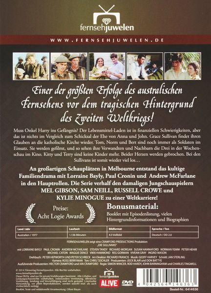 Produktbild: Die Sullivans - Staffel 3/Folge 101-150 [7 DVDs]