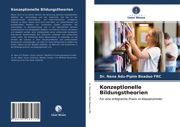 Konzeptionelle Bildungstheorien, Taschenbuch von Nana Adu-Pipim Boaduo FRC, Verlag Unser Wissen, 9786203264715