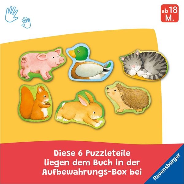 Produktbild: Mein liebstes Puzzle-Spielbuch - Tiere