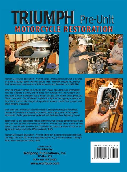Produktbild: Triumph Motorcycle Restoration
