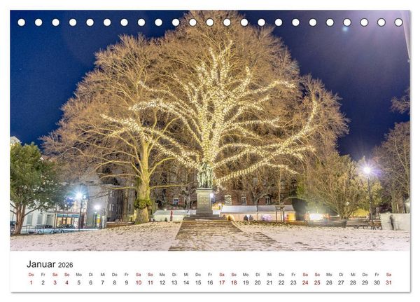 Produktbild: Gr&uuml;&szlig;e aus Stendal: Kalender 2026 (Tischkalender 2026 DIN A5 quer), CALVENDO Monatskalender